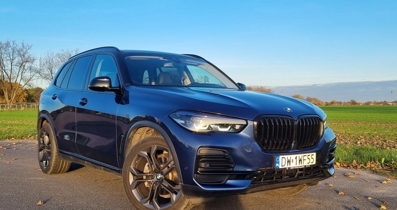 BMW X5 cena 306270 przebieg: 40000, rok produkcji 2022 z Rychwał małe 254
